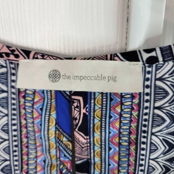 🤍 Impeccable Pig Sleeveless Dress Lightweight Scoop Neck || Size Medium🩵 - Picture 4 of 9